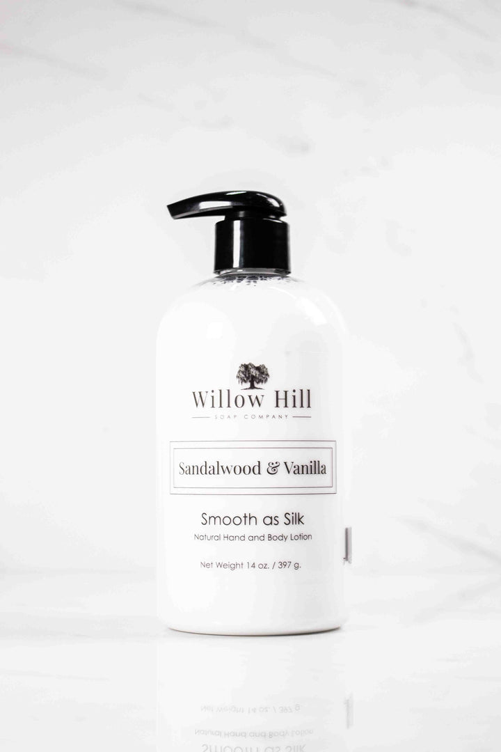 Willow Hill - Sandalwood & Vanilla Smooth as Silk Lotion - From Me To You