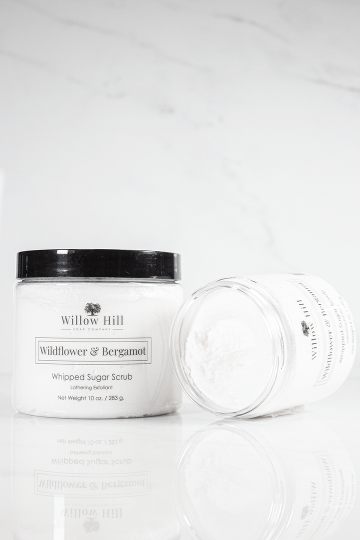 Willow Hill - Wildflower & Bergamot Whipped Sugar Scrub - From Me To You