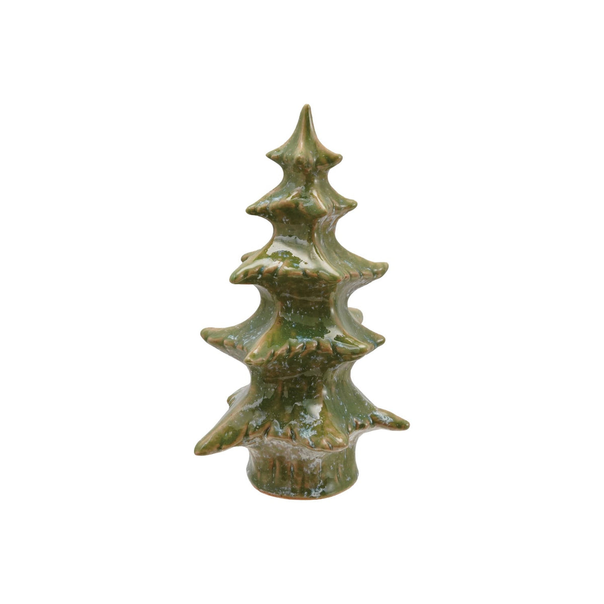 Creative Co-op Stoneware Tree, Green-Large