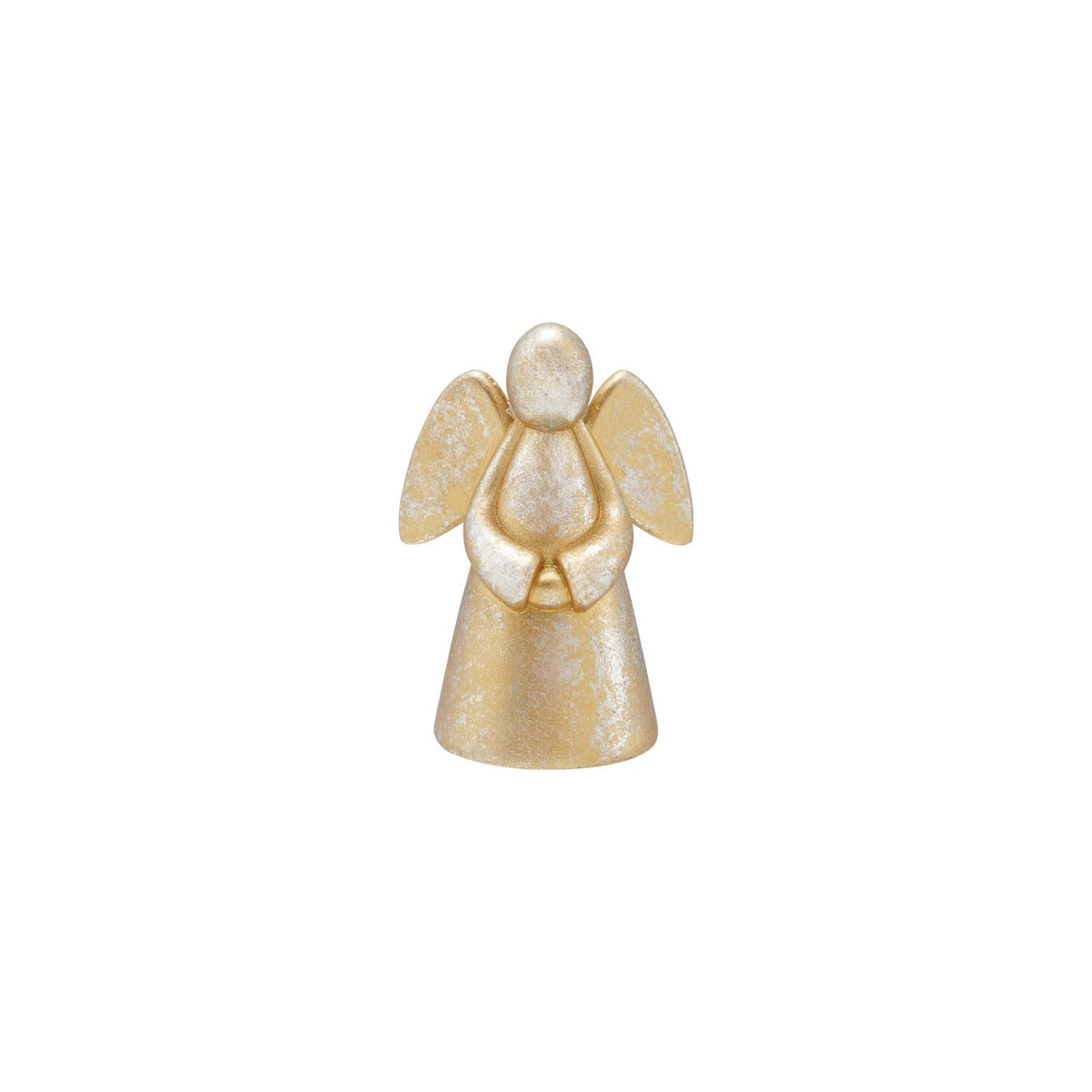 Creative Co-op Resin Angel, Gold Finish