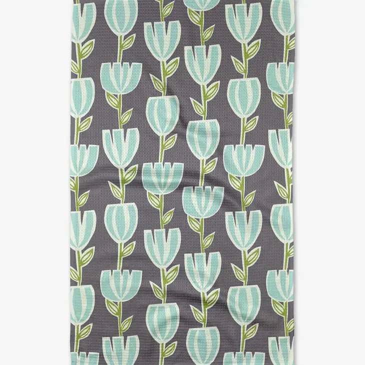 Geometry Tulips for Days Tea Towel - From Me To You