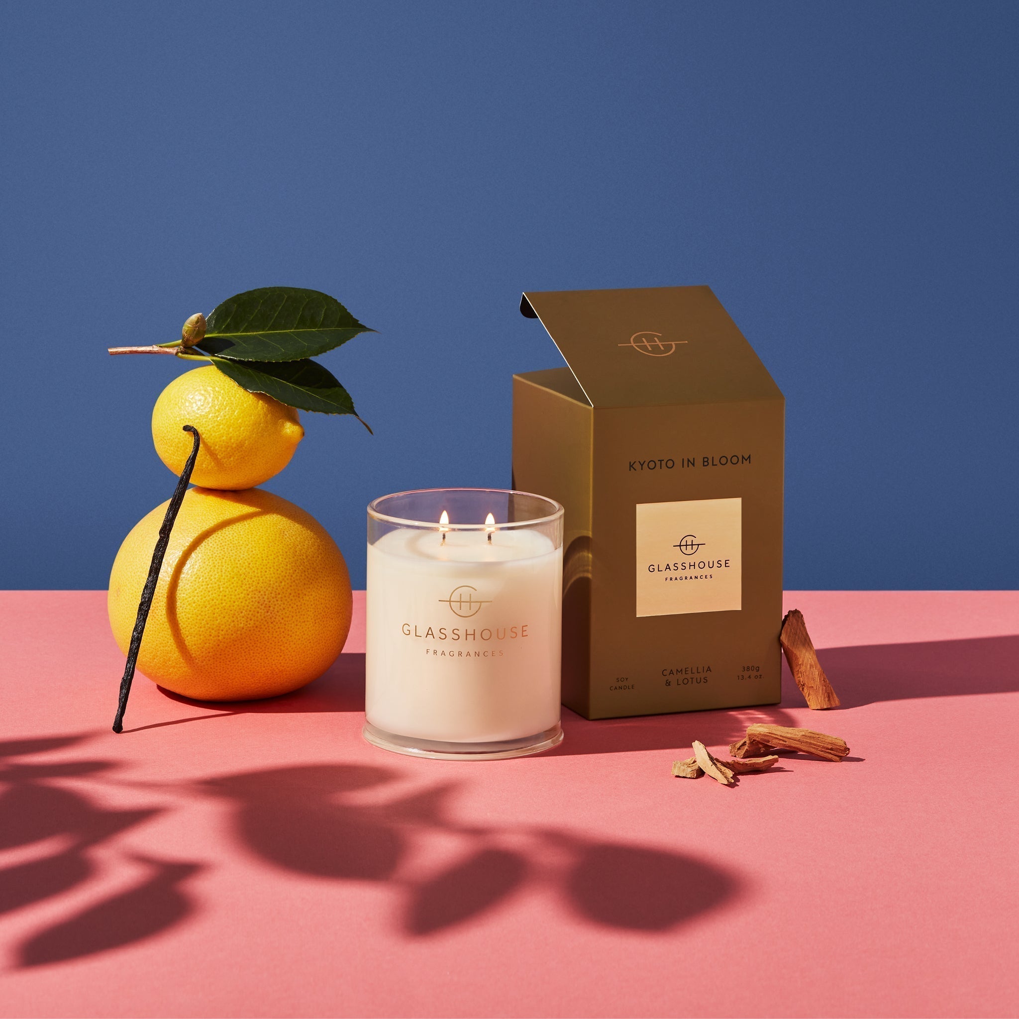 Glasshouse 13.4 oz. Candle - Kyoto in Bloom - From Me To You